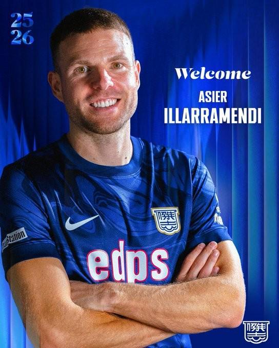 官方:35岁前皇马、皇家社会中场伊利亚拉门迪加盟港超杰志